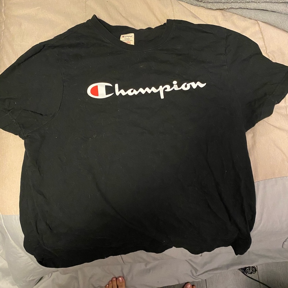 Champion White Logo Shirt